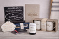 Collection of wedding-themed products including mugs, cards, devotional, pens,magnets, and tea.