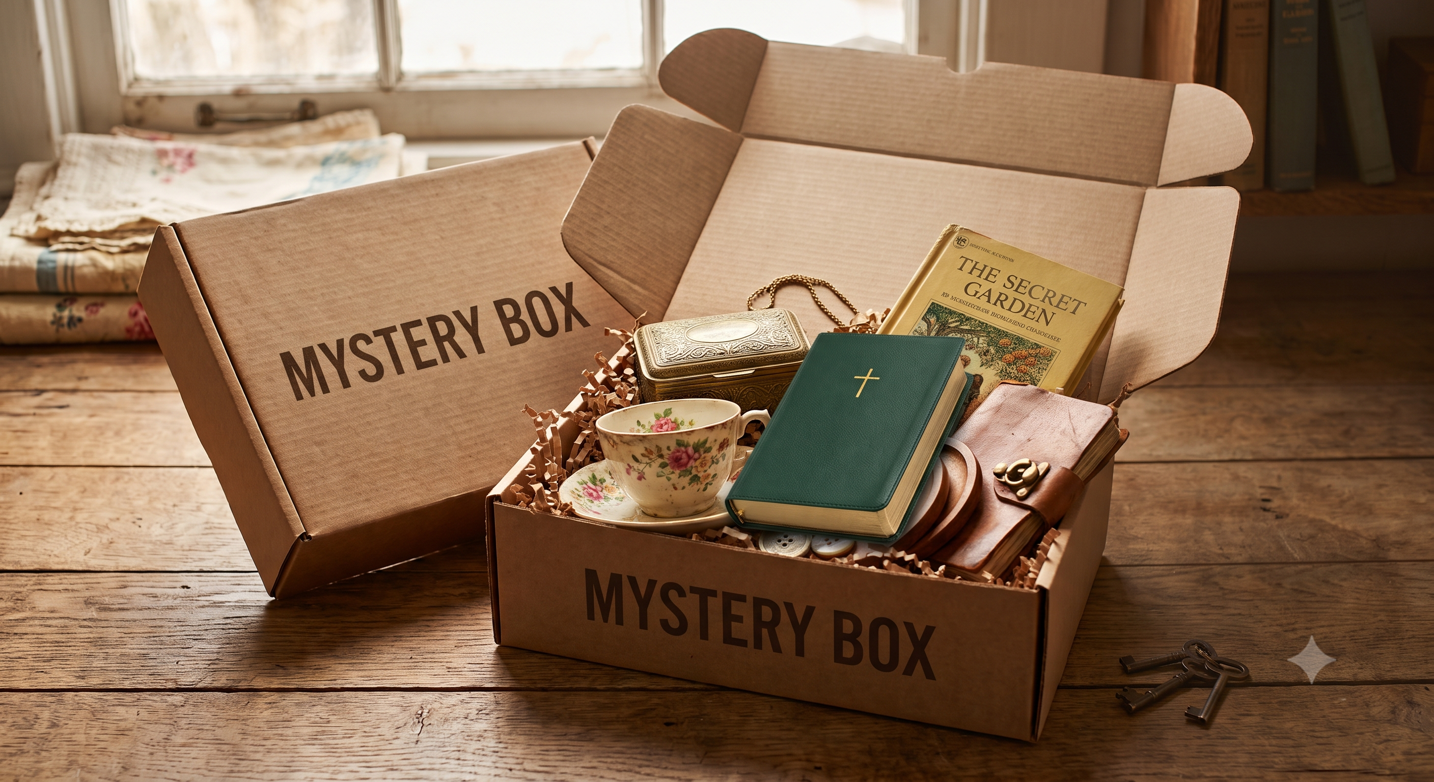 Uncurated Curiosity Box (Mystery Box)